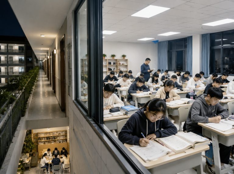 自贡成都高三全托吃住学一体班